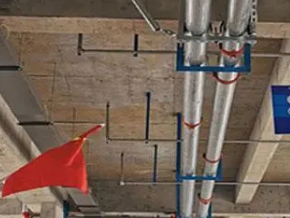 源汇管廊支架的安装方法