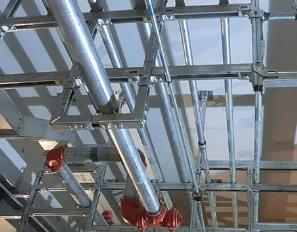 源汇成品支架分享抗震支吊架的施工管理要点